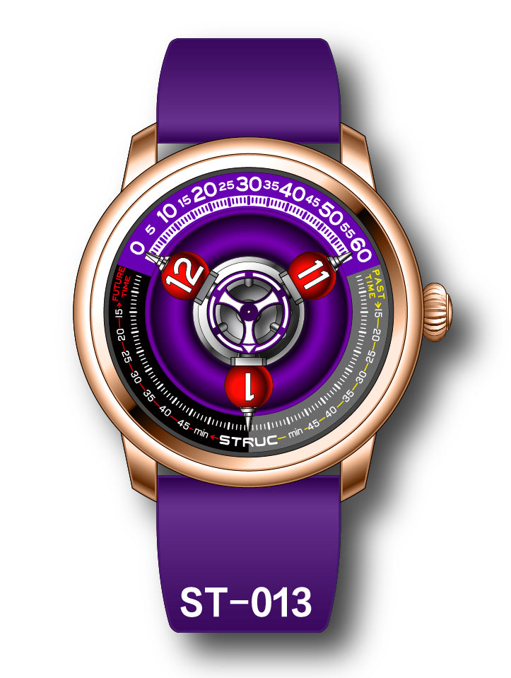 Time Shuttle Mechanical Watch – Redefining Time |Tri-Color Chapter Ring