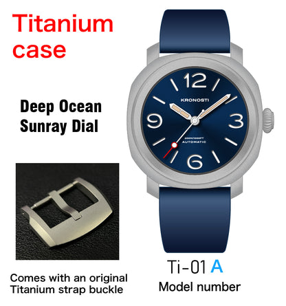 KRONOSTI Voyager Horizon – Three-Hand Titanium