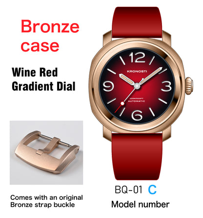 KRONOSTI Voyager Horizon – Three-Hand Bronze
