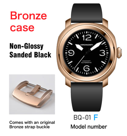 KRONOSTI Voyager Horizon – Three-Hand Bronze