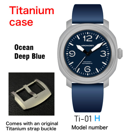 KRONOSTI Voyager Horizon – Three-Hand Titanium
