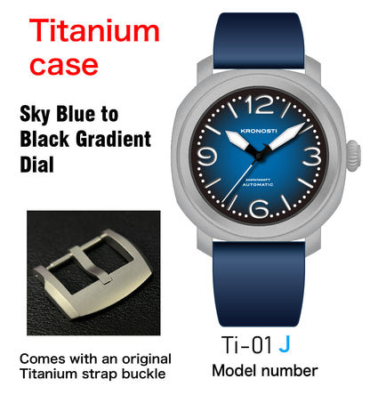 KRONOSTI Voyager Horizon – Three-Hand Titanium