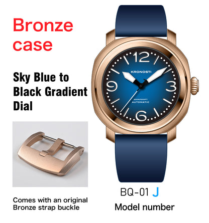 KRONOSTI Voyager Horizon – Three-Hand Bronze