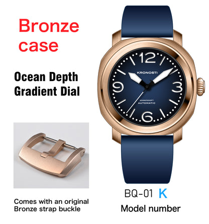 KRONOSTI Voyager Horizon – Three-Hand Bronze