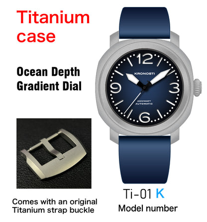 KRONOSTI Voyager Horizon – Three-Hand Titanium