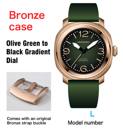 KRONOSTI Voyager Horizon – Three-Hand Bronze