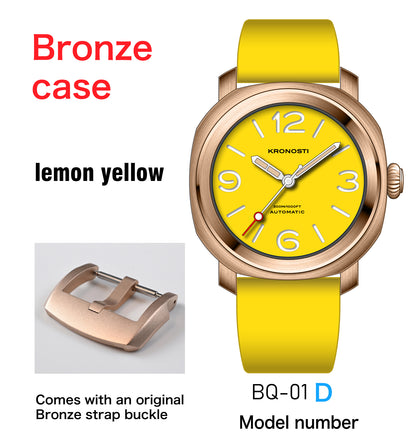 KRONOSTI Voyager Horizon – Three-Hand Bronze