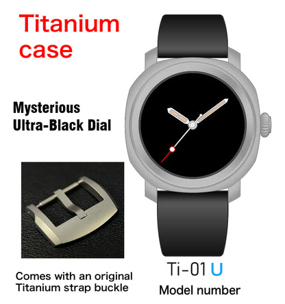 KRONOSTI Voyager Horizon – Three-Hand Titanium