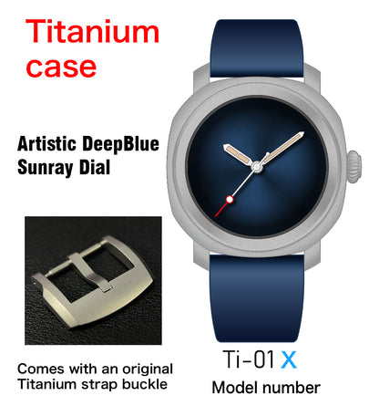KRONOSTI Voyager Horizon – Three-Hand Titanium