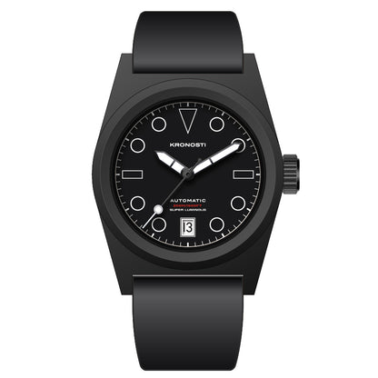 KRONOSTI Shark Shadow Diver – Wireframe White Dial