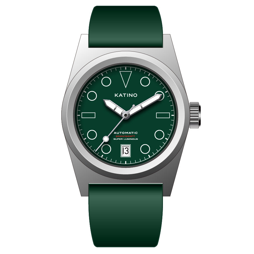 KRONOSTi NH35 Automatic Mechanical Titanium Dive Watch with Date