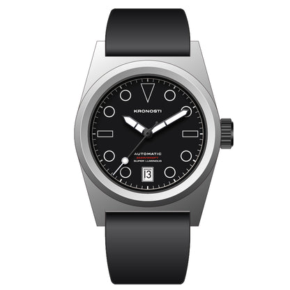 KRONOSTI Shark Shadow Diver – Wireframe White Dial