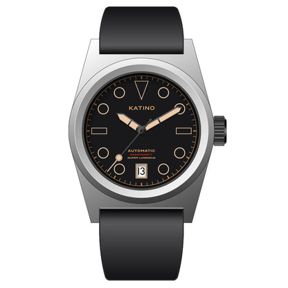 KRONOSTI Shark Shadow Diver – Wireframe White Dial