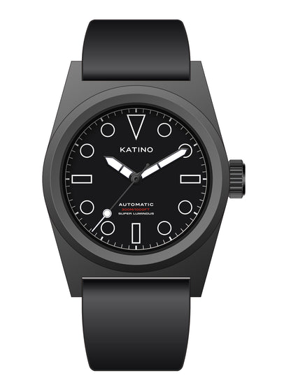KRONOSTI Shark Shadow Diver – Wireframe Black Dial
