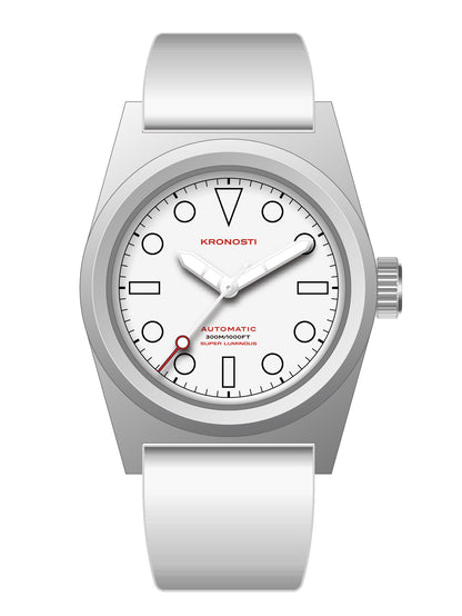 KRONOSTI Shark Shadow Diver – Wireframe Black Dial