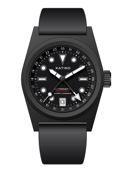 KRONOSTI Shark Shadow Diver – GMT Sunburst Blue