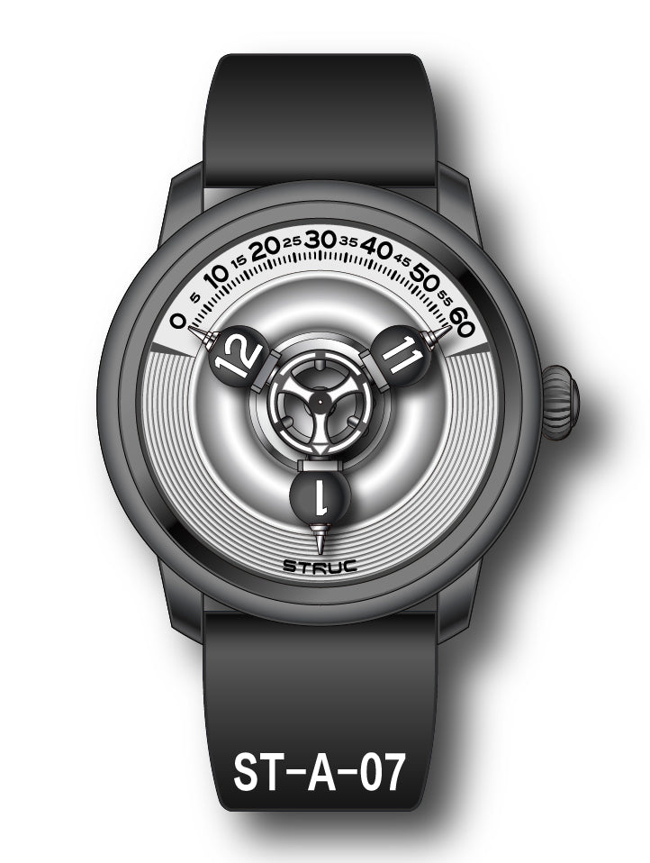 Time Shuttle Mechanical Watch – Redefining Time | Split-Color Chapter Ring