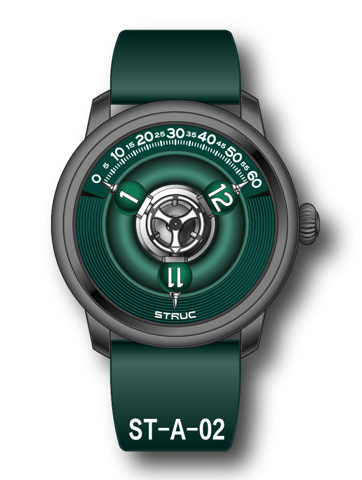 Time Shuttle Mechanical Watch – Redefining Time | Split-Color Chapter Ring