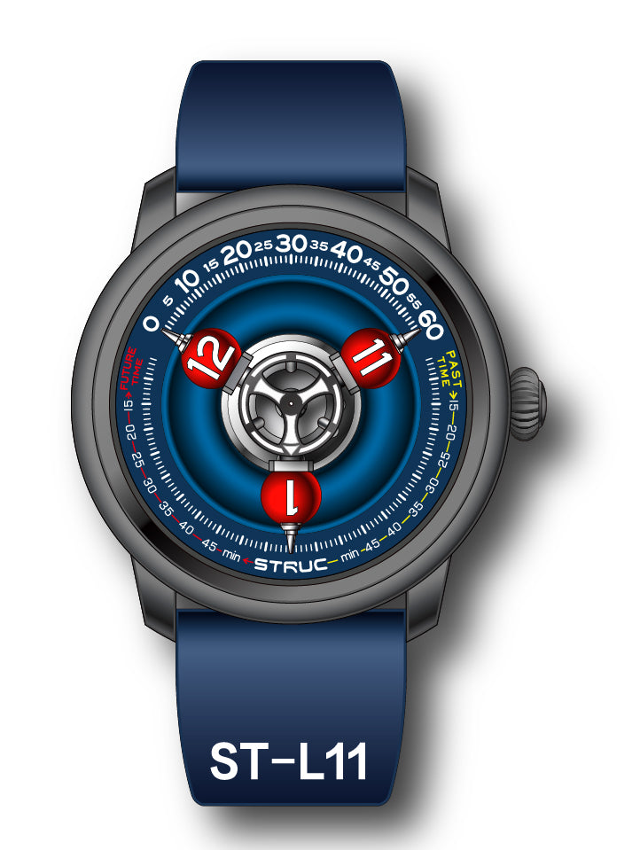 Time Shuttle Mechanical Watch – Redefining Time | Single-Color Chapter Ring
