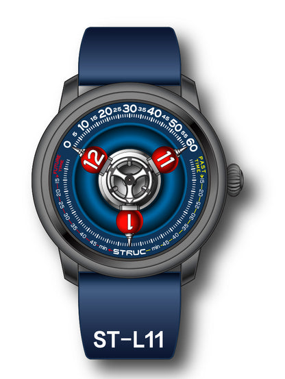 Time Shuttle Mechanical Watch – Redefining Time |Tri-Color Chapter Ring