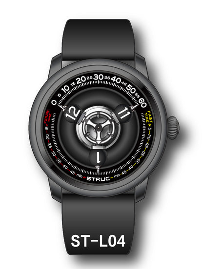 Time Shuttle Mechanical Watch – Redefining Time |Tri-Color Chapter Ring