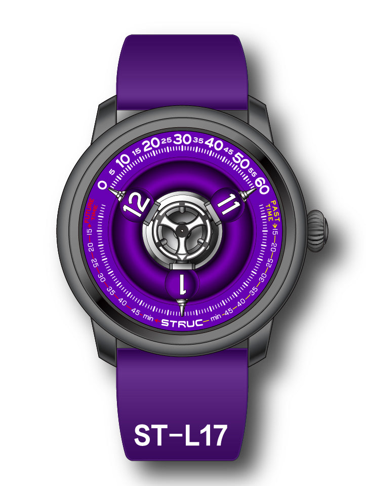 Time Shuttle Mechanical Watch – Redefining Time | Single-Color Chapter Ring