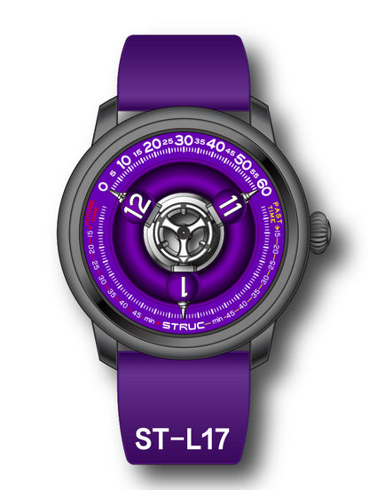Time Shuttle Mechanical Watch – Redefining Time |Tri-Color Chapter Ring