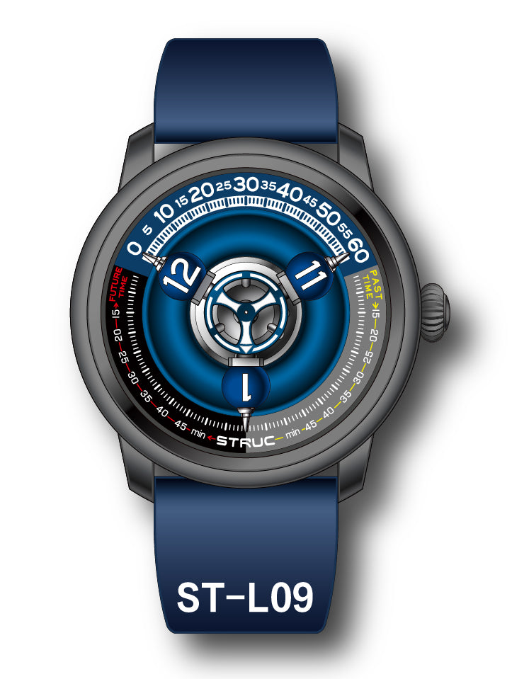 Time Shuttle Mechanical Watch – Redefining Time |Tri-Color Chapter Ring