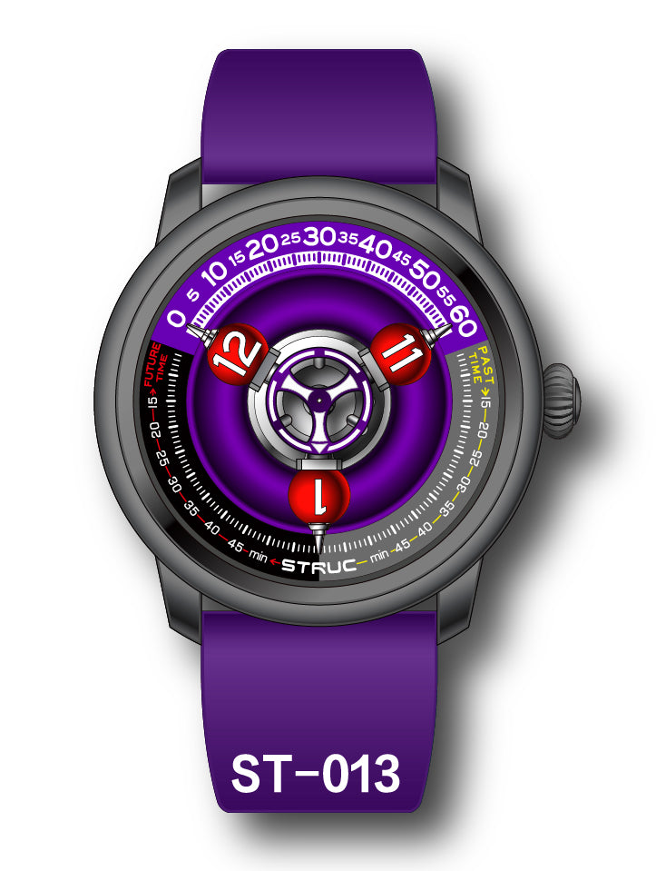 Time Shuttle Mechanical Watch – Redefining Time |Tri-Color Chapter Ring
