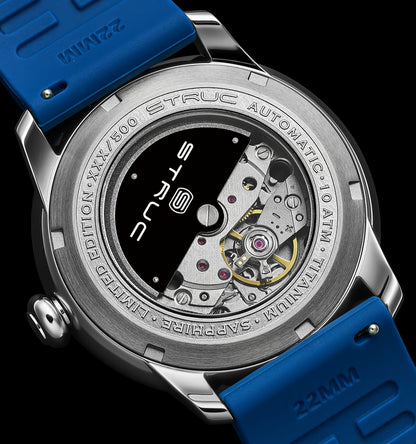 Time Shuttle Mechanical Watch – Redefining Time |Tri-Color Chapter Ring
