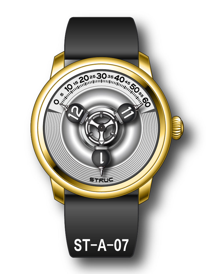 Time Shuttle Mechanical Watch – Redefining Time | Split-Color Chapter Ring