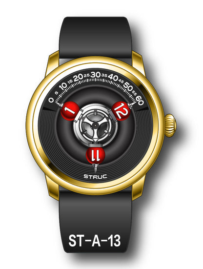 Time Shuttle Mechanical Watch – Redefining Time | Split-Color Chapter Ring