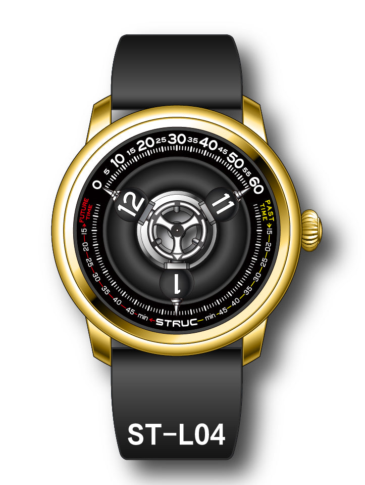 Time Shuttle Mechanical Watch – Redefining Time | Single-Color Chapter Ring