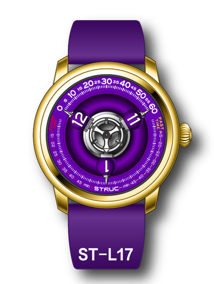 Time Shuttle Mechanical Watch – Redefining Time |Tri-Color Chapter Ring