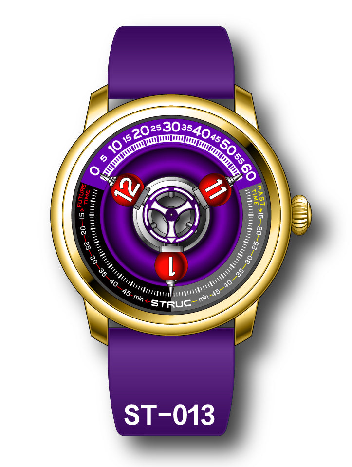 Time Shuttle Mechanical Watch – Redefining Time |Tri-Color Chapter Ring