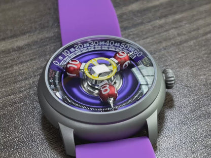 Time Shuttle Mechanical Watch – Redefining Time |Tri-Color Chapter Ring