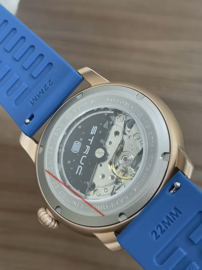 Time Shuttle Mechanical Watch – Redefining Time |Tri-Color Chapter Ring