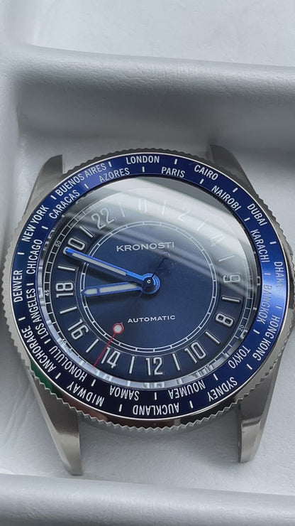 KRONOSTI Deep Explorer – 24H World Timer