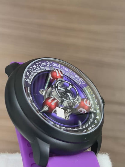 Time Shuttle Mechanical Watch – Redefining Time |Tri-Color Chapter Ring