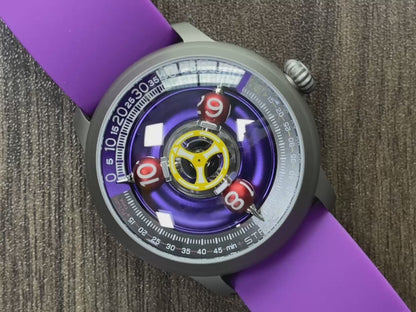 Time Shuttle Mechanical Watch – Redefining Time |Tri-Color Chapter Ring