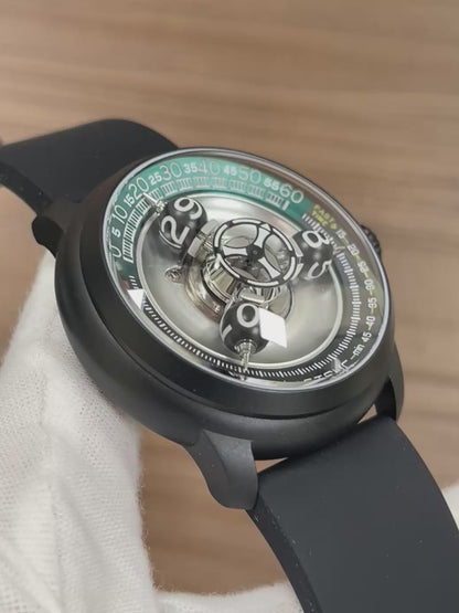 Time Shuttle Mechanical Watch – Redefining Time |Tri-Color Chapter Ring