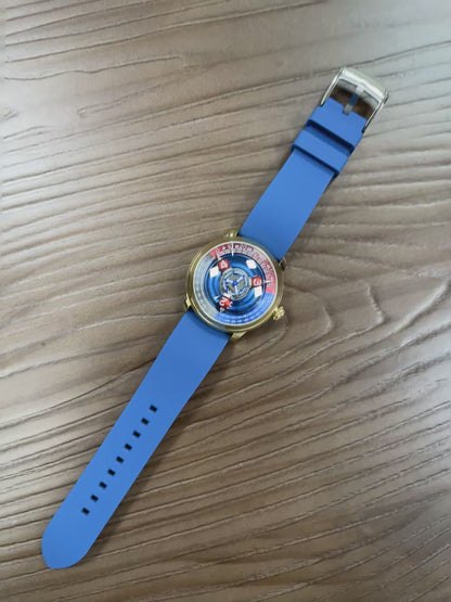Time Shuttle Mechanical Watch – Redefining Time |Tri-Color Chapter Ring