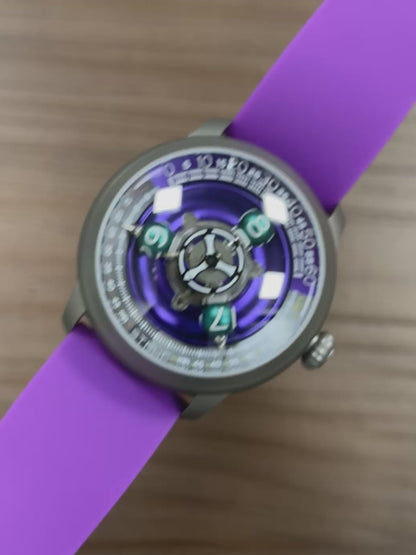 Time Shuttle Mechanical Watch – Redefining Time |Tri-Color Chapter Ring