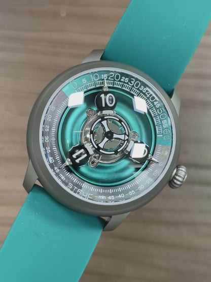 Time Shuttle Mechanical Watch – Redefining Time |Tri-Color Chapter Ring