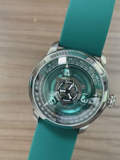 Time Shuttle Mechanical Watch – Redefining Time |Tri-Color Chapter Ring