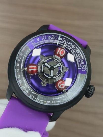 Time Shuttle Mechanical Watch – Redefining Time |Tri-Color Chapter Ring