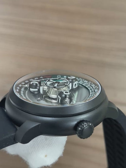 Time Shuttle Mechanical Watch – Redefining Time |Tri-Color Chapter Ring