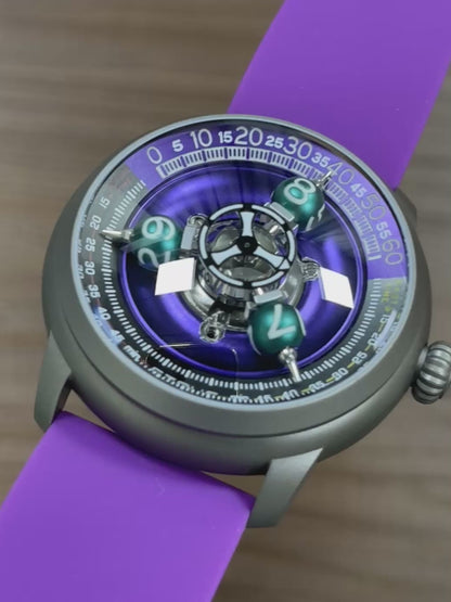 Time Shuttle Mechanical Watch – Redefining Time |Tri-Color Chapter Ring
